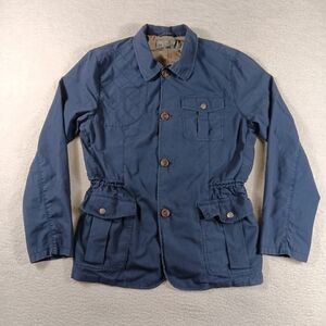 Gap Jacket Mens Large Blue Trapper Chore Barn Utility Military Field Outdoor